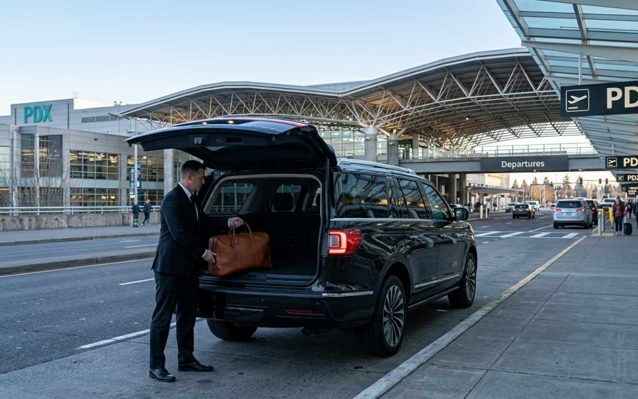Airport Limo Car Service — Damascus Oregon to PDX