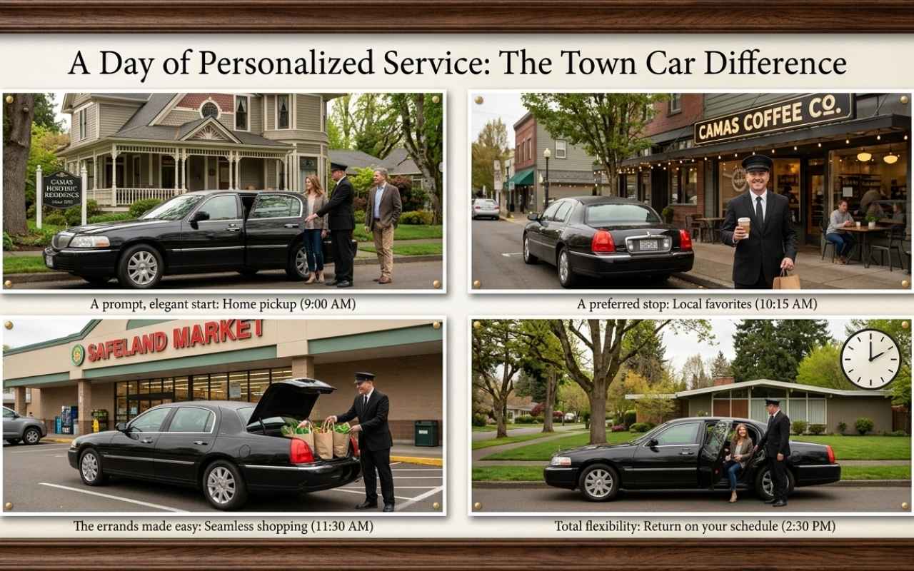 Hourly Limo Car Service in Camas WA
