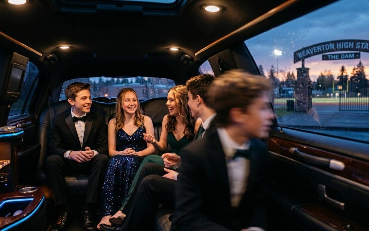 Prom Limo Car Service in Beaverton Oregon