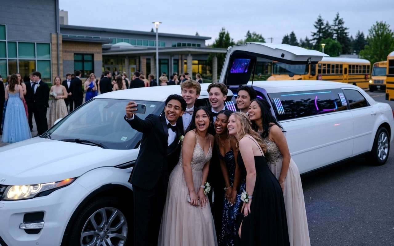 Prom Limo Car Service in Happy Valley