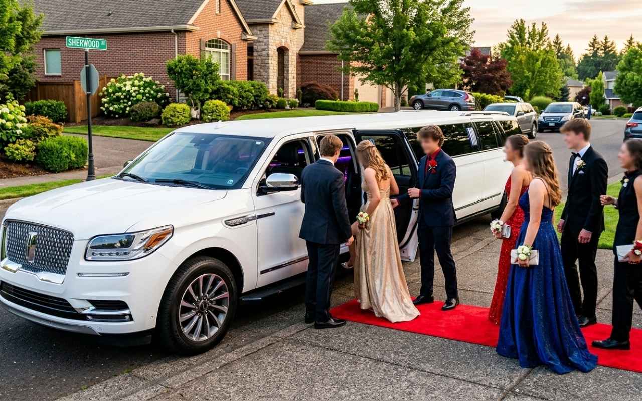 Prom Limo Car Service in Sherwood Oregon