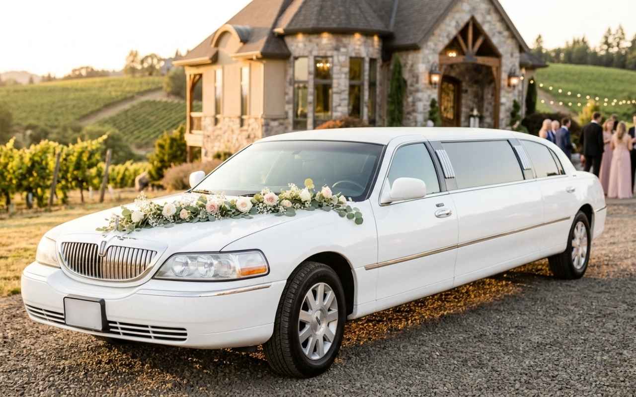 Wedding Limo Car Service in West Linn