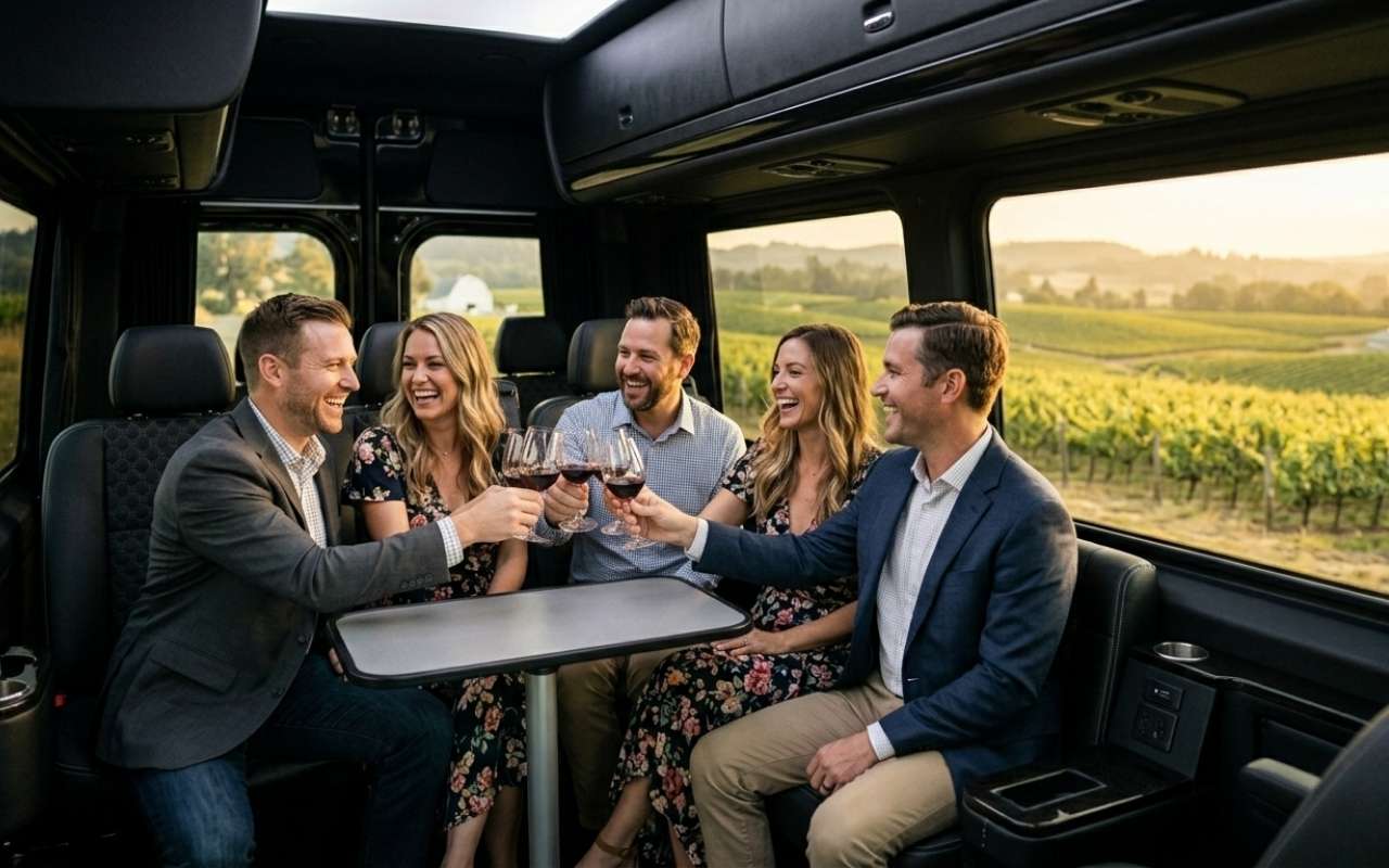 Wine Tour Limo Car Service from Salem Oregon