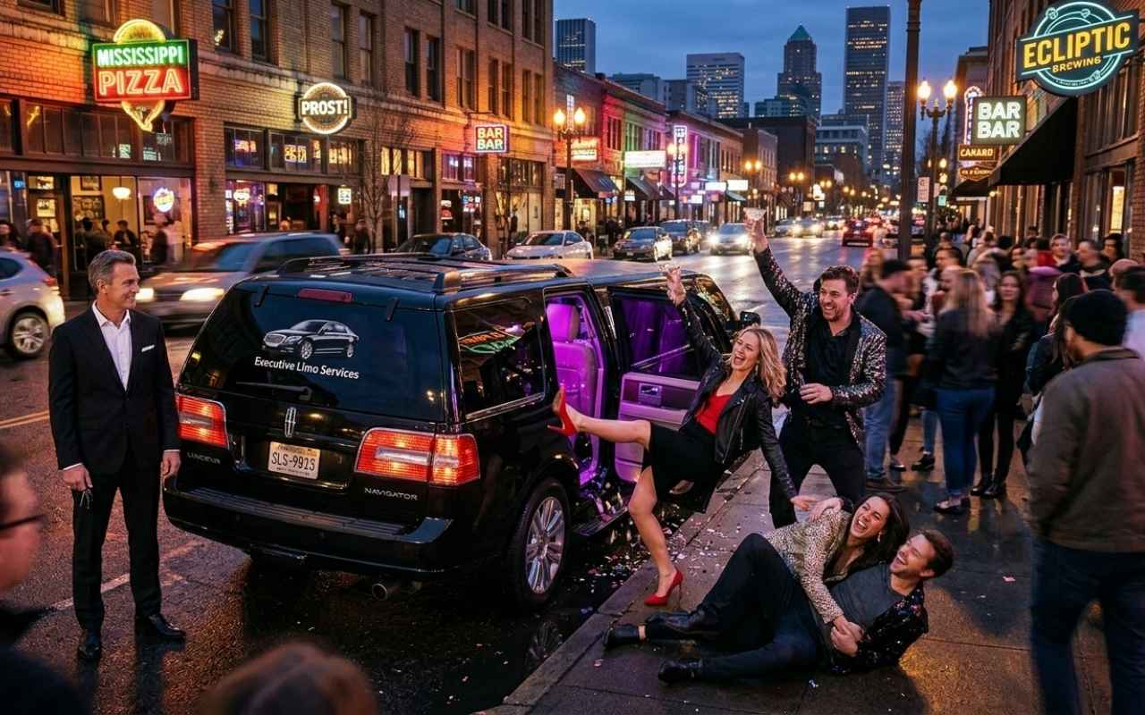 Bar Hopping & Nightlife Limo Service