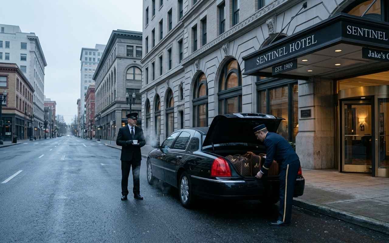 Downtown Portland & Hotel Pickup