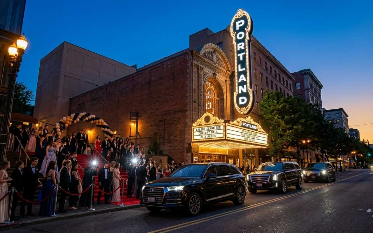 Downtown Portland & Prom Venues